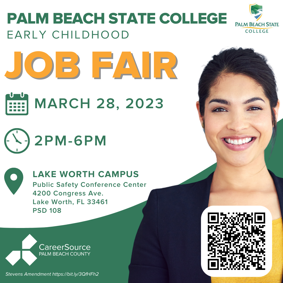MARCH 28 EARLY CHILDHOOD & AFTERSCHOOL JOB FAIR TO FEATURE MORE THAN 35
