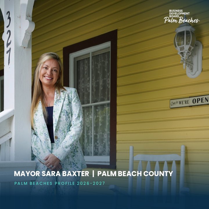Sara Baxter, Mayor, Palm Beach County